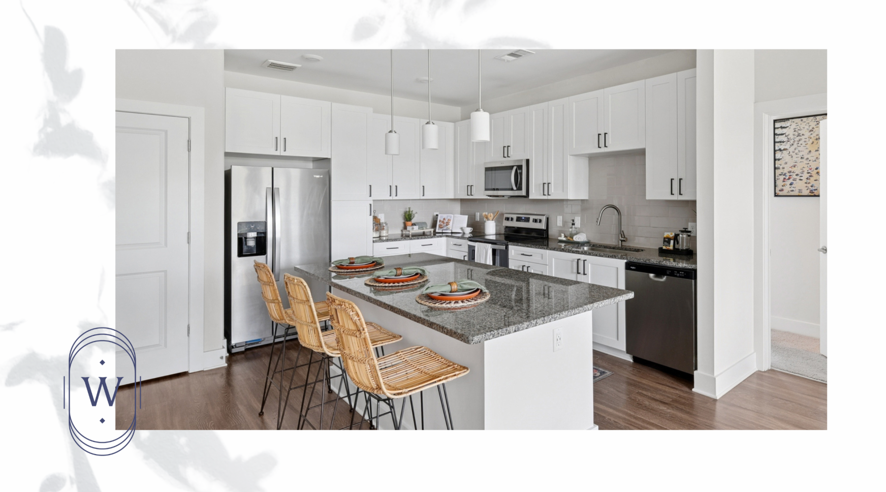 Luxury kitchen at Wentworth Park apartments in Port Wentworth Luxury kitchen at Wentworth Park apartments in Port Wentworth